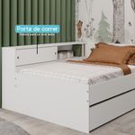 Bicama-Infantil-Solteiro-com-Modulo-Lateral-Alecrim-Movelbras-
