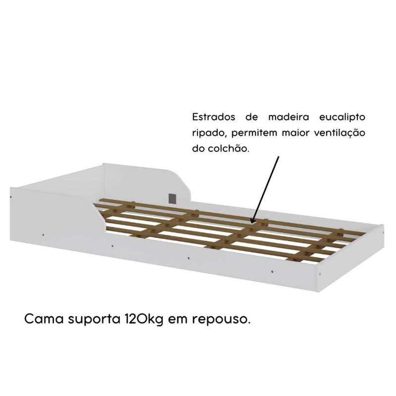 Cama-Infantil-Montessoriana-Solteiro-Eco-Movelbras-