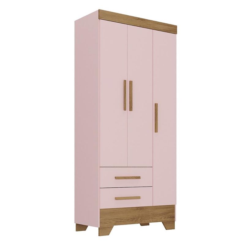 Guarda-Roupa-Infantil-3-Portas-2-Gavetas-Catavento-Rodial-