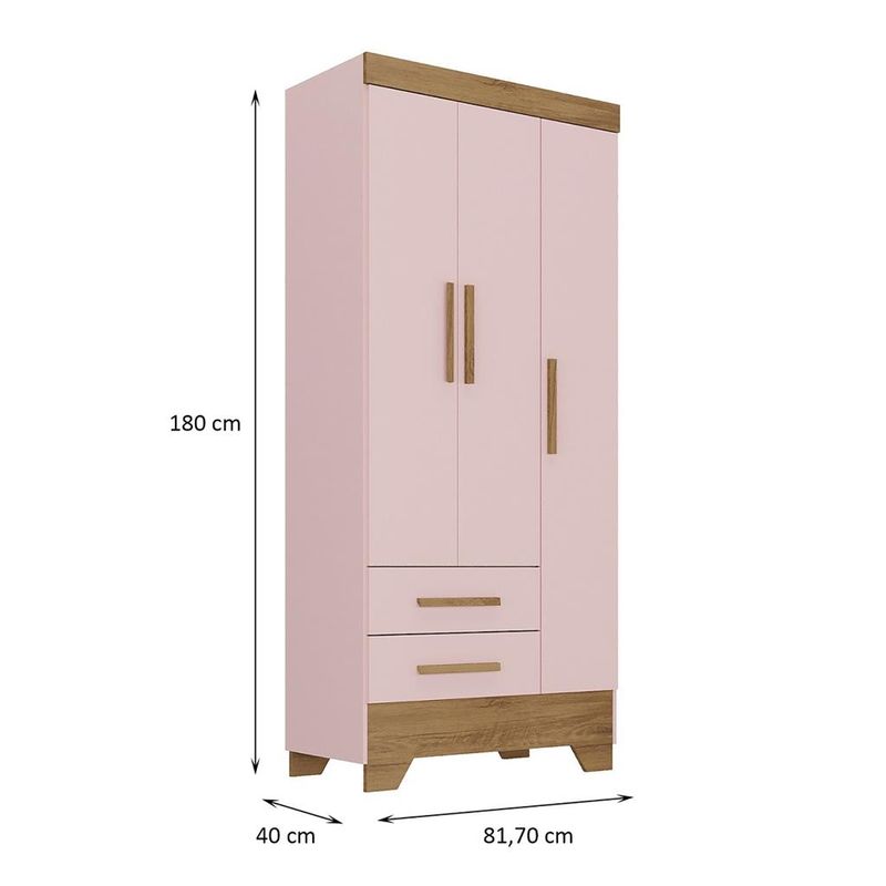 Guarda-Roupa-Infantil-3-Portas-2-Gavetas-Catavento-Rodial-