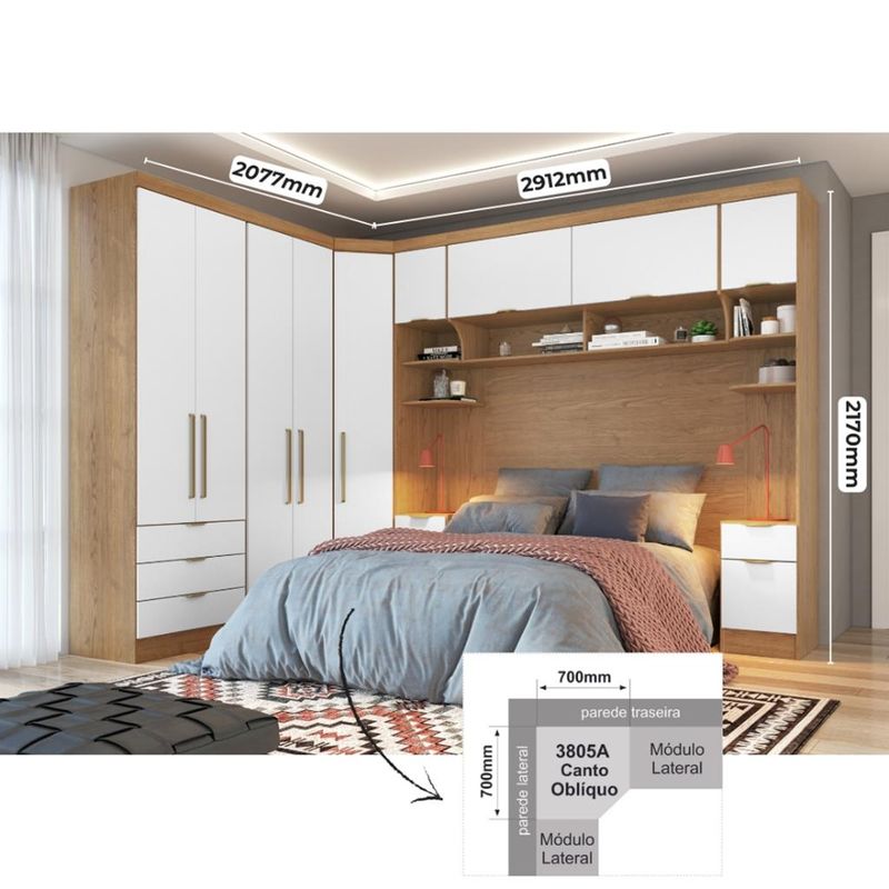 Dormitorio-Modulado-Casal-Infinity-Moveis-Castro-
