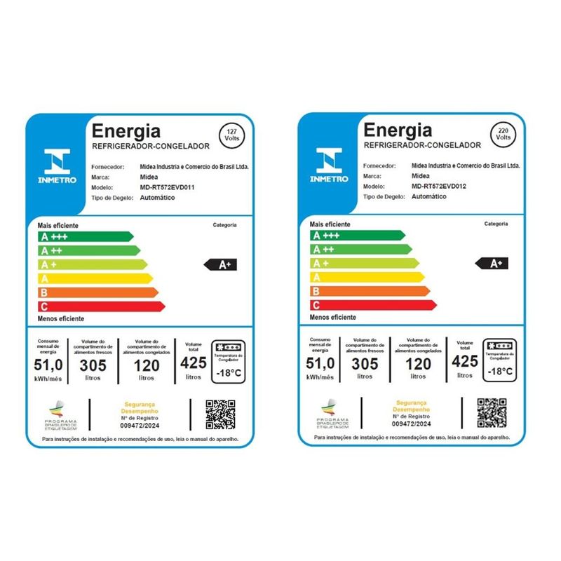 Geladeira-Midea-MDRT572EVD-Frost-Free-Duplex-425L