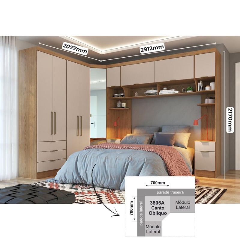 Dormitorio-Modulado-Casal-Infinity-Moveis-Castro-