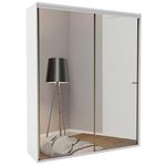 Guarda-Roupa-Casal-com-Espelho-2-Portas-de-Correr-Luminum--Belmax