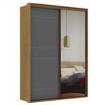 Guarda-Roupa-Casal-com-Espelho-2-Portas-de-Correr-100--MDF-Qualita-Belmax