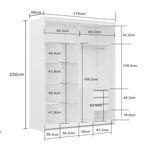 Guarda-Roupa-Casal-com-Espelho-2-Portas-de-Correr-100--MDF-Qualita-Belmax