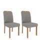 Conjunto 2 Cadeiras Paola Wood Cimol