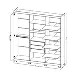 Guarda-Roupa-Casal-com-Pes-6-Portas-100--MDF-Clara-Panan-