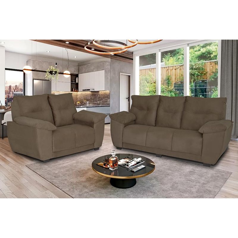 Conjunto-Sofa-3-e-2-Lugares-Veludinho-Intense-Estofados-Parana