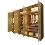Guarda-Roupa-Casal-com-Vidro-Reflecta-LED-e-Pes-6-Portas-100--MDF-Imperatriz-Gelius