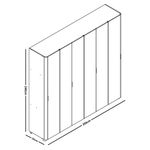 Guarda-Roupa-Casal-com-Vidro-Reflecta-LED-e-Pes-6-Portas-100--MDF-Innova-Gelius