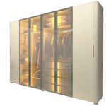 Guarda-Roupa-Casal-com-Vidro-Reflecta-LED-e-Pes-6-Portas-100--MDF-Innova-Gelius