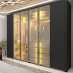 Guarda-Roupa-Casal-com-Vidro-Reflecta-LED-e-Pes-6-Portas-100--MDF-Innova-Gelius