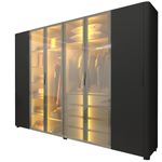 Guarda-Roupa-Casal-com-Vidro-Reflecta-LED-e-Pes-6-Portas-100--MDF-Innova-Gelius