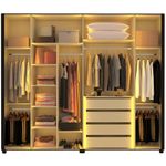 Guarda-Roupa-Casal-com-Vidro-Reflecta-LED-e-Pes-6-Portas-100--MDF-Innova-Gelius