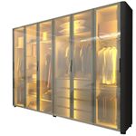 Guarda-Roupa-Casal-com-Vidro-Reflecta-LED-e-Pes-6-Portas-100--MDF-Innova-Gelius
