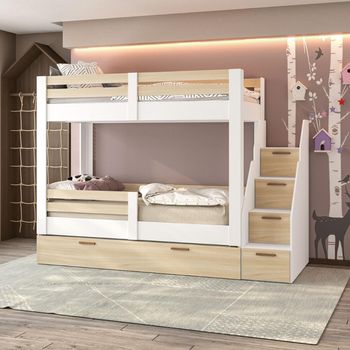 Treliche Infantil Juvenil com Escada  Jade Mobikasa