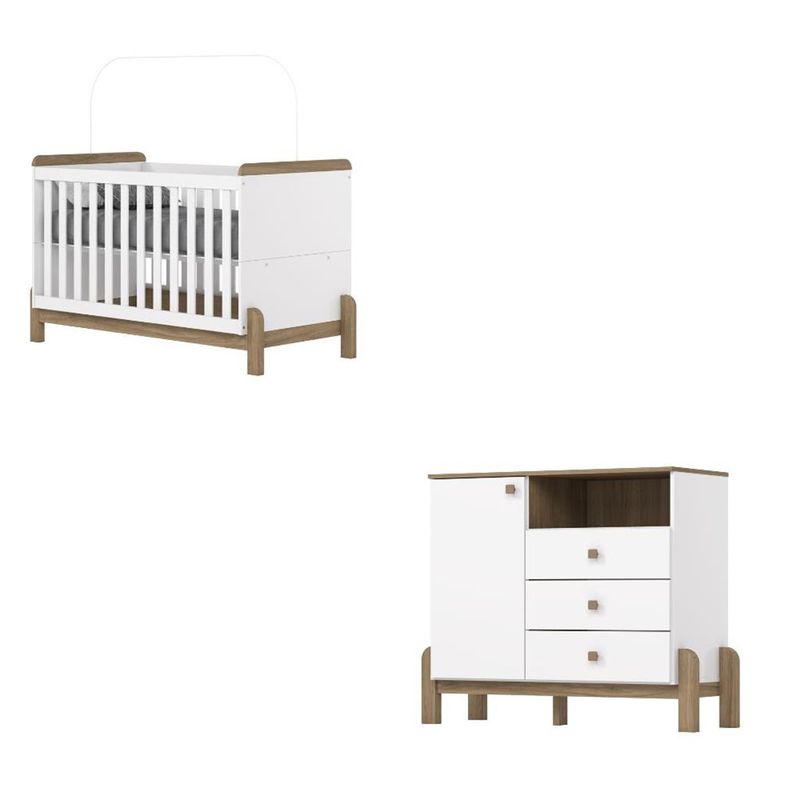 Quarto-de-Bebe-Berco-2-em-1-e-Comoda-4-Gavetas-Ternura-Henn