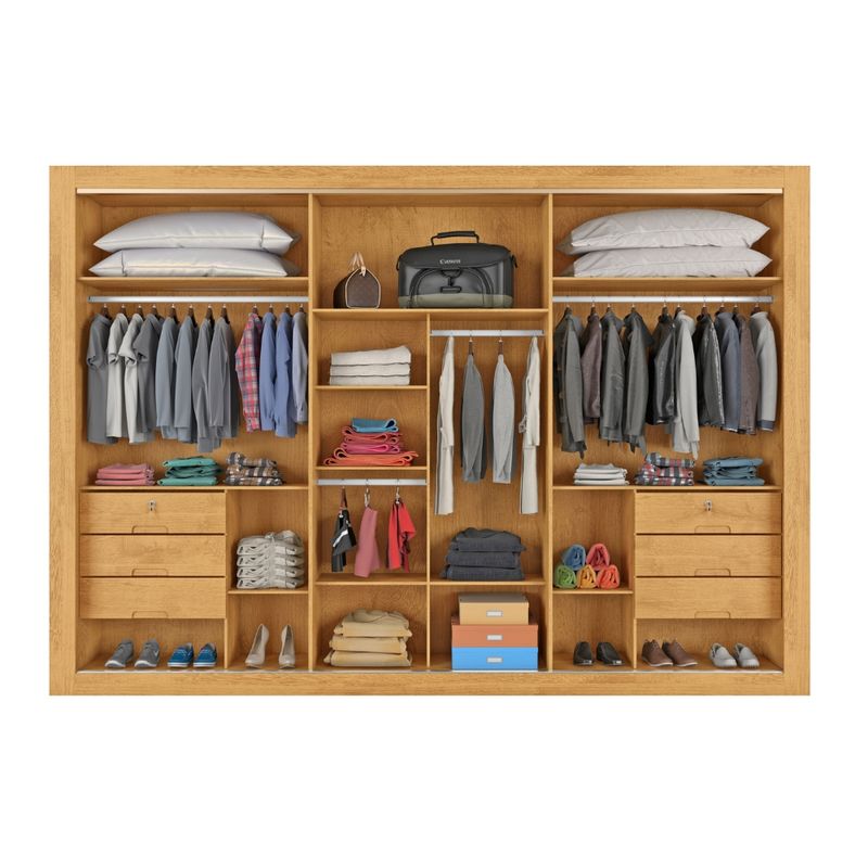 Guarda-Roupa-Casal-com-Espelho-3-Portas-de-Correr-Toronto-Moveis-Europa