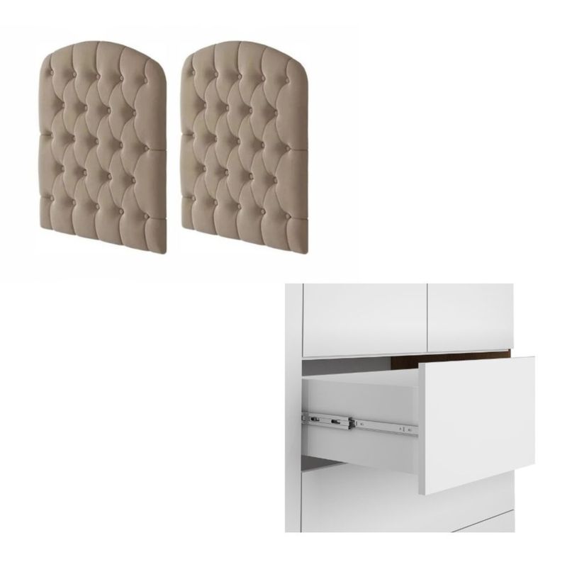 Quarto-de-Bebe-com-Guarda-Roupa-4-Portas-Comoda-e-Berco-Capitone-2-em-1-100-MDF-Laura-Permobili