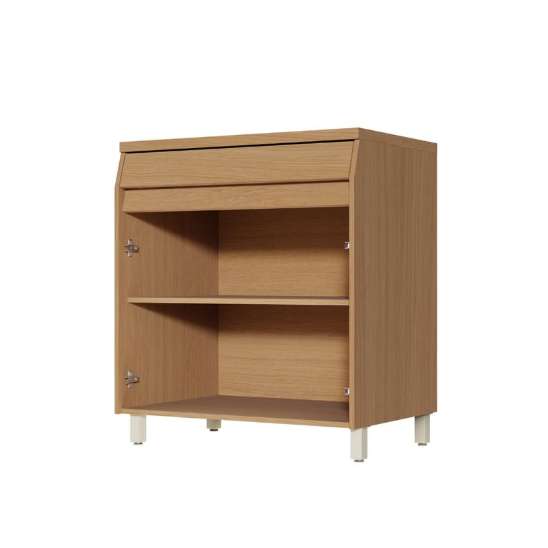 Balcao-com-Tampo-80cm-2-Portas-1-Gavetas-100--MDF-Simone-Mendes-Nesher