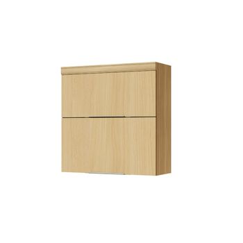 Armário Aéreo 80cm 2 Portas Em MDF Marquesa Nesher
