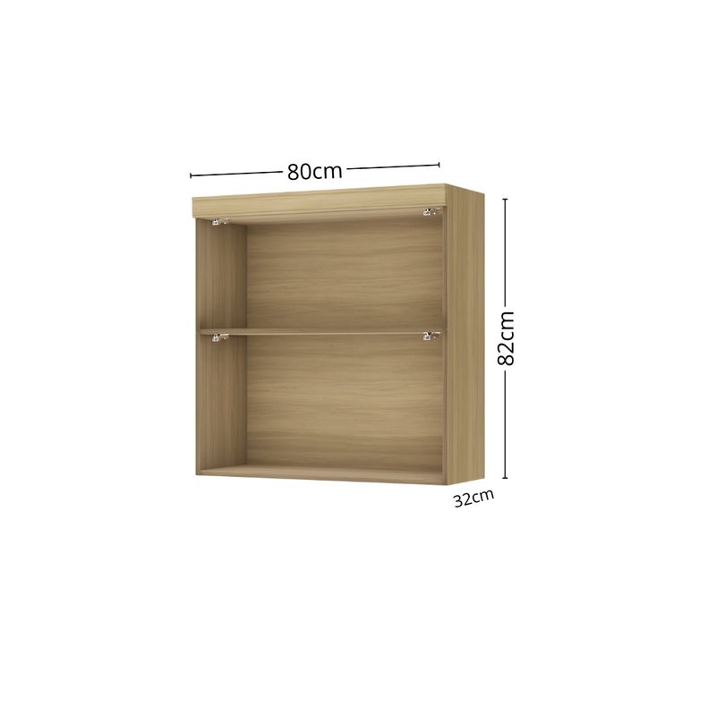 Armario-Aereo-80cm-2-Portas-basculante-100--MDF-Marquesa-Nesher