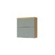 Armário Aéreo 80cm 2 Portas basculante 100% MDF Marquesa Nesher