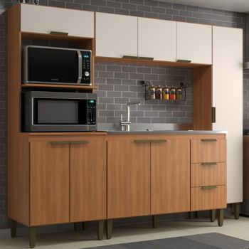 Cozinha Modulada 4 Peças sem Pia Bia J Carvalho