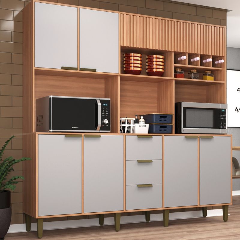 Cozinha-Compacta-7-Portas-3-Gaveta-Emilia-J-Carvalho