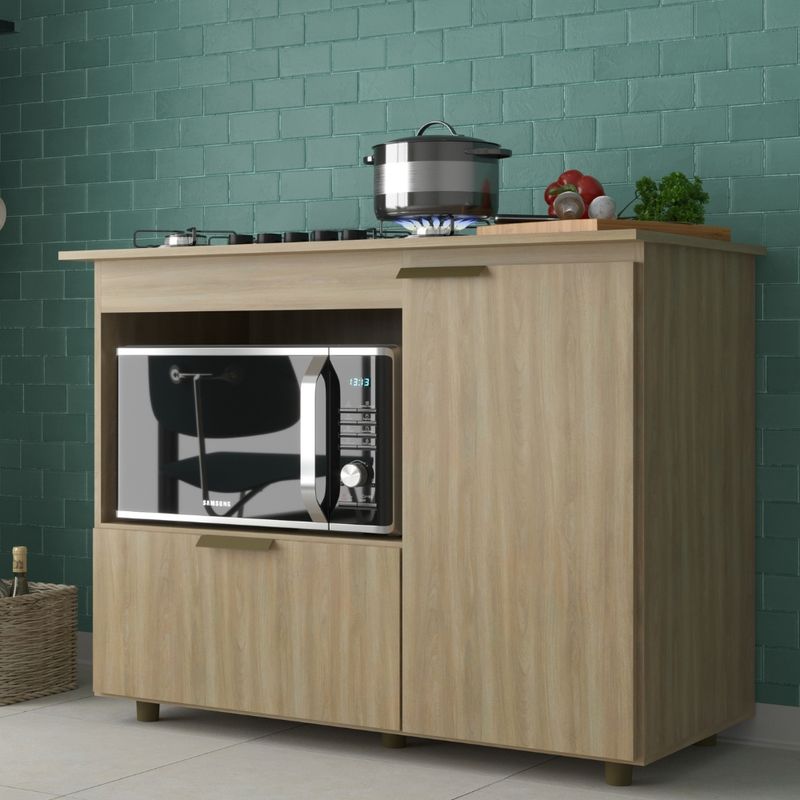 Balcao-para-Cooktop-2-Portas-106cm-Bigger-J-Carvalho