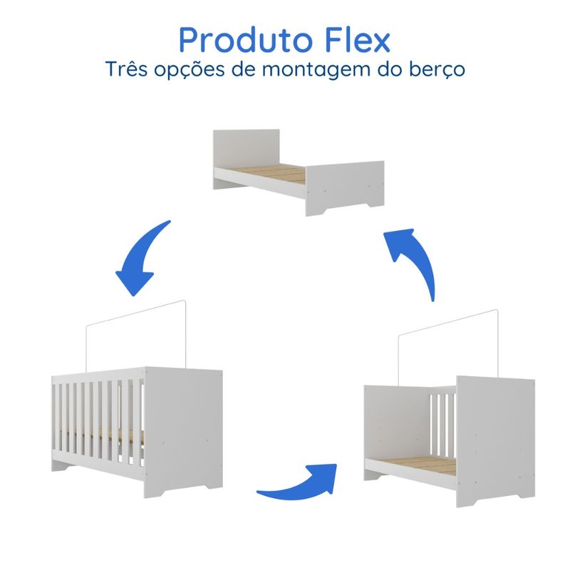 Quarto-de-Bebe-com-Guarda-Roupa-3-Portas-2-Gavetas-Berco-3-em-1-Catavento-Maya-Rodial