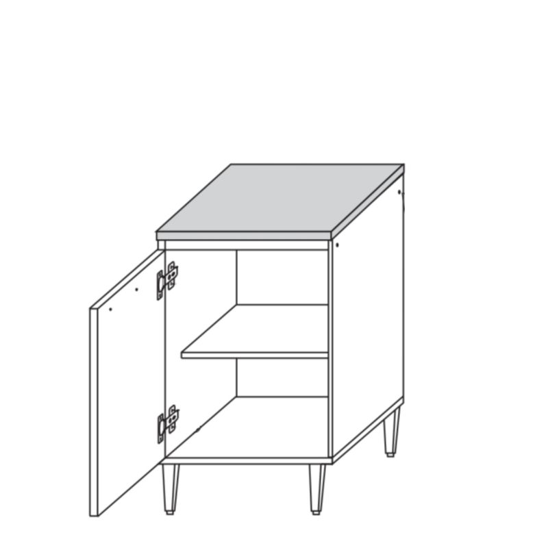 Balcao-1-Porta-40cm-com-Pes-100--MDF-May-Cadorin