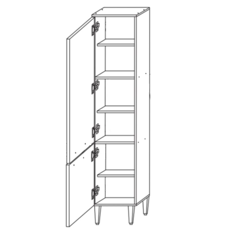 Paneleiro-2-Portas-45cm-Vidro-Reflecta-com-Pes-100--MDF-May-Cadorin-Moveis