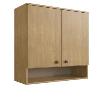 Armário Aéreo 2 Portas 80cm Em MDF May Cadorin Móveis