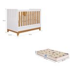 Berco-Mini-Cama-com-Colchao-100--MDF-Liza-Permobili-Gazin