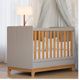 Berço Mini Cama com Colchão 100% MDF Liza Permobili Gazin