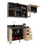 Cozinha-Modulada-3-Pecas-com-Tampo-Orquidea-Tecno-mobili