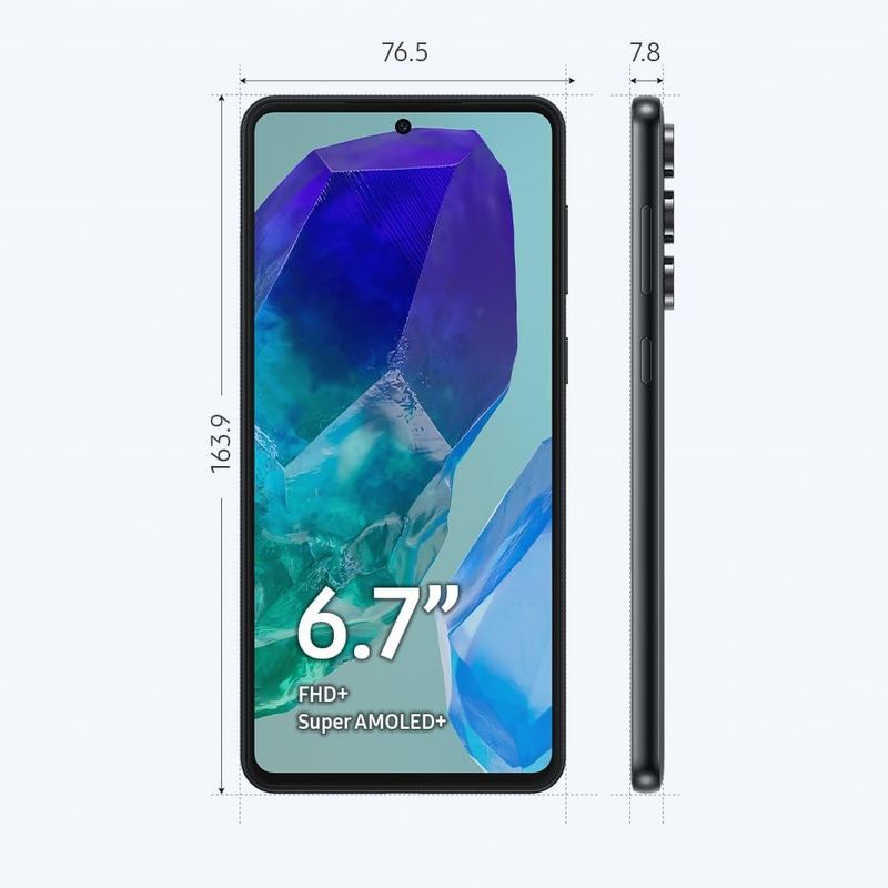 Smartphone-Samsung-Galaxy-M55-Tela-67-Polegadas-256GB-8GB-RAM