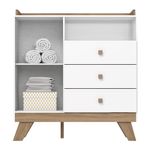 Comoda-Infantil-3-Gavetas-1-Porta-com-Pes-Lola-Henn