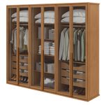 Guarda-Roupa-Casal-com-Vidro-Fume-LED-6-Portas-Solaris-Lopas