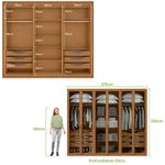 Guarda-Roupa-Casal-com-Vidro-Fume-LED-6-Portas-Solaris-Lopas