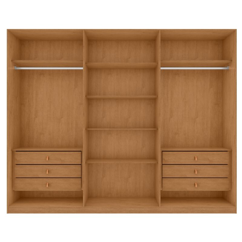 Guarda-Roupa-Casal-com-Pes-3-Portas-de-Correr-Glass-Ollie-Lopas