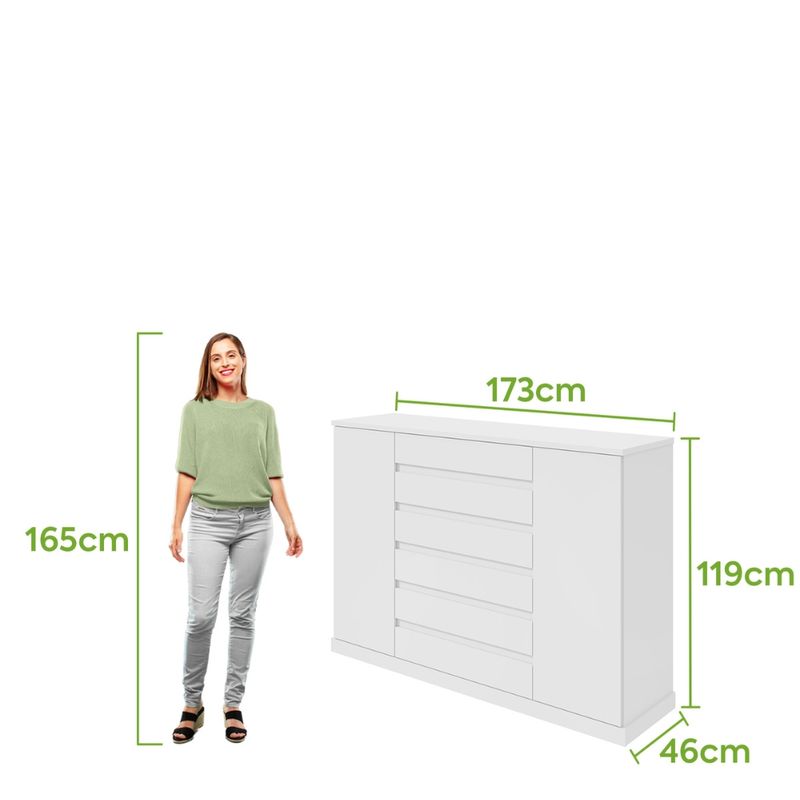 Comoda-7-Gavetas-2-Portas-Vedras-Lopas