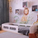 Cama-Infantil-Montessoriana-com-Colchao-Jardim-Gazin-Movelbras