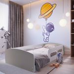 Cama-Infantil-Montessoriana-Solteiro-com-Protecao-Lateral-Jardim-Movelbras-