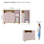 Dormitorio-Bebe-Berco-e-Comoda-Casinha-Permobili