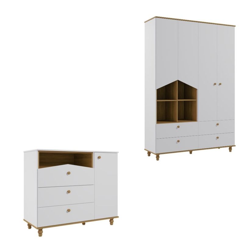 Dormitorio-Bebe-Comoda-e-Guarda-Roupa-Casinha-Permobili