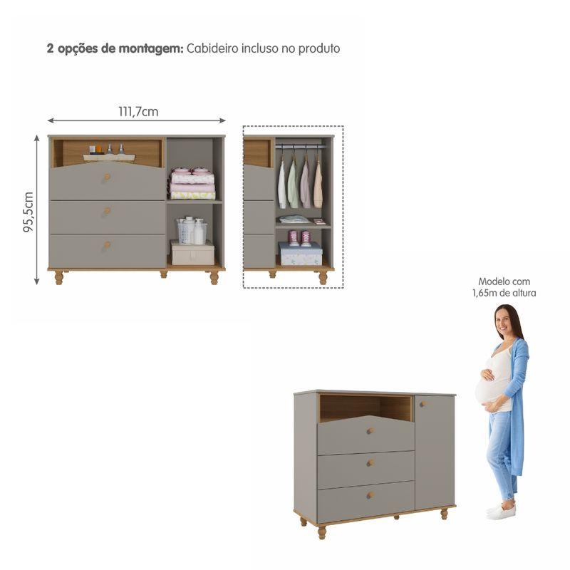 Dormitorio-Bebe-Comoda-e-Guarda-Roupa-Casinha-Permobili