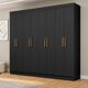 Guarda Roupa Casal 8 Portas Holanda Maxel